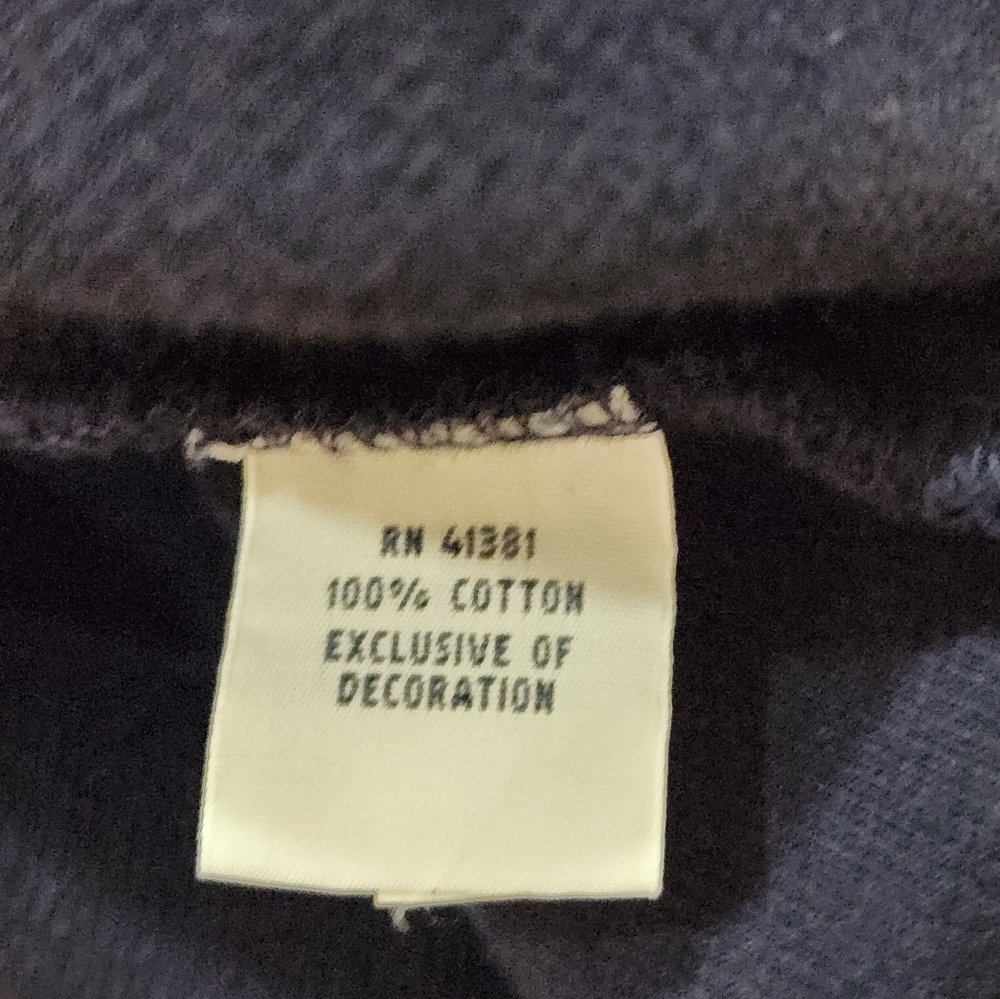 Polo Ralph Lauren Navy Pullover with Brown Elbow Patches Size Xlarge Tall - Picture 2 of 9